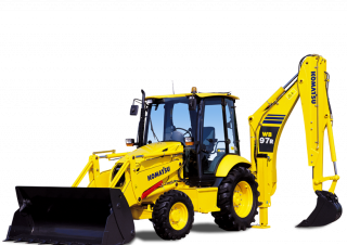 बैकहो लोडर Komatsu WB97R-5 
