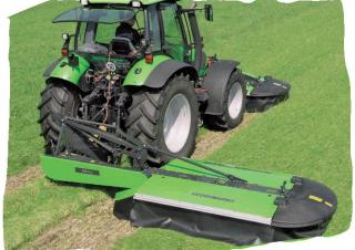 बिना कंडीशनर के रियर ड्रम DEUTZ-FAHR KM 4.27 