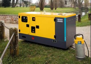 पावर जनरेटर डीजल पावर जनरेटर Atlas Copco QES 30