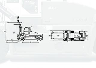 Maximal FD 180 T-MWK3-1 आयाम और आकार