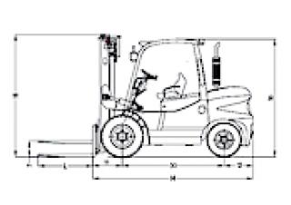 Maximal FD 50 T-M1GG3 आयाम और आकार