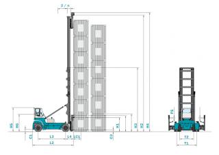 Konecranes SMV 37 G 4 आयाम और आकार