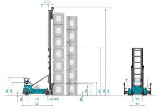 Konecranes SMV 52 G 5 S आयाम और आकार