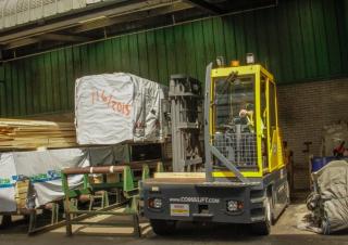 साइड लोडर फोर्कलिफ्ट डीजल साइडलोडर Combi-Lift C 6000 4WSL