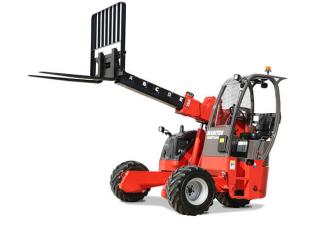 ट्रक माउंटेड फोर्कलिफ्ट डीजल ट्रक माउंटेड फोर्कलिफ्ट Manitou TMT 55 HT