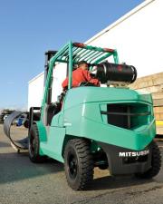 एलपीजी फोर्कलिफ्ट Mitsubishi FG55N