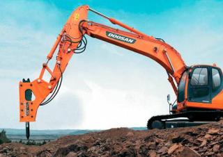 अटैचमेंट हाइड्रोलिक ब्रेकर Doosan DXB700