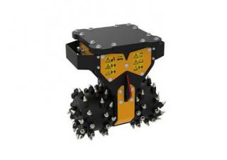 अटैचमेंट हाइड्रोलिक एक्सकेवेटर के लिए माउंटेबल मिलिंग हेड MB Crusher MB-R700