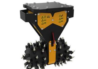 अटैचमेंट हाइड्रोलिक एक्सकेवेटर के लिए माउंटेबल मिलिंग हेड MB Crusher MB-R900