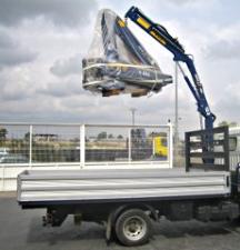 हाइड्रोलिक लोडिंग क्रेन Amco Veba 105-3 S