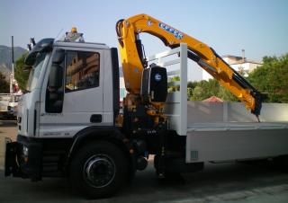 हाइड्रोलिक लोडिंग क्रेन Effer 130 3S