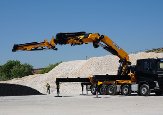 हाइड्रोलिक लोडिंग क्रेन Effer 2255 8S 