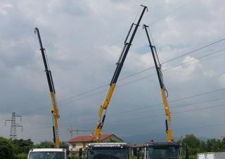 हाइड्रोलिक लोडिंग क्रेन Effer 35 2S