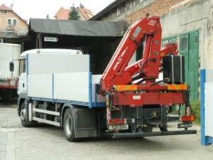 हाइड्रोलिक लोडिंग क्रेन Amco Veba 812-4 S