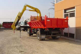 हाइड्रोलिक लोडिंग क्रेन Amco Veba 815-3 S Jib 2S
