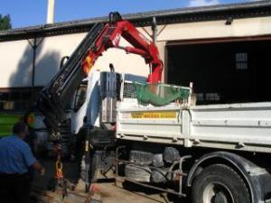 हाइड्रोलिक लोडिंग क्रेन Amco Veba 911-1 S