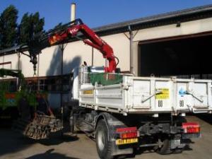 हाइड्रोलिक लोडिंग क्रेन Amco Veba 911-3 S