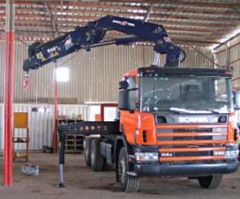 हाइड्रोलिक लोडिंग क्रेन Amco Veba 946-6 S