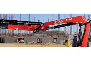 हाइड्रोलिक लोडिंग क्रेन Fassi F 100 B 1.25 xe-dynamic