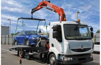 हाइड्रोलिक लोडिंग क्रेन Fassi F 105 AC 0.22 e-active