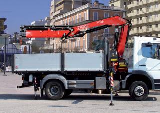 हाइड्रोलिक लोडिंग क्रेन Fassi F 125 A 2.24 xe-dynamic