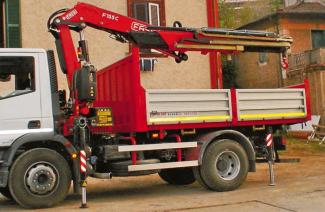 हाइड्रोलिक लोडिंग क्रेन Fassi F 155 A 0.25 active