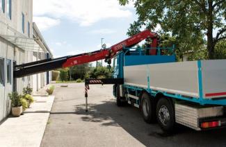 हाइड्रोलिक लोडिंग क्रेन Fassi F 165 A 2.22 e-dynamic