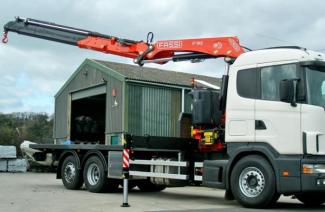 हाइड्रोलिक लोडिंग क्रेन Fassi F 195 AC 2.26 dynamic