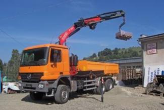 हाइड्रोलिक लोडिंग क्रेन Fassi F 215 AC 0.24 e-active