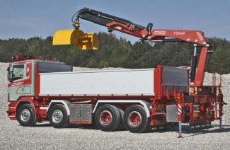हाइड्रोलिक लोडिंग क्रेन Fassi F 235 A 0.22 e-active