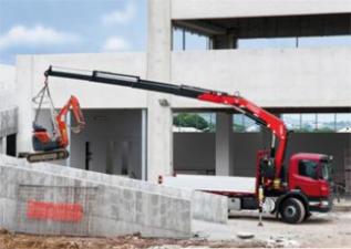 हाइड्रोलिक लोडिंग क्रेन Fassi F 275 A 0.26 e-active