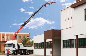 हाइड्रोलिक लोडिंग क्रेन Fassi F 455 AC 2.24 e-dynamic