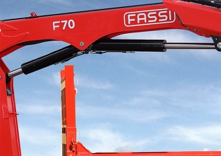 हाइड्रोलिक लोडिंग क्रेन Fassi F 70 B 1.21 e-dynamic