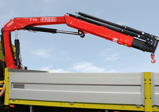 हाइड्रोलिक लोडिंग क्रेन Fassi F 90 B 0.21 e-active
