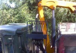 हाइड्रोलिक लोडिंग क्रेन COPMA 2000 FS 44.Z1