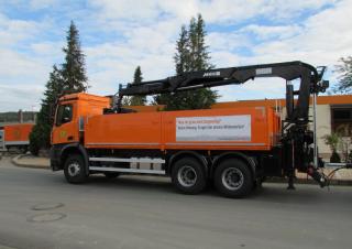 हाइड्रोलिक लोडिंग क्रेन MKG HLK 221 a3 V