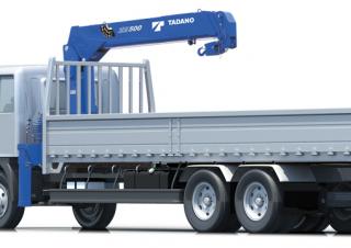 हाइड्रोलिक लोडिंग क्रेन Tadano TM-ZE504GHS