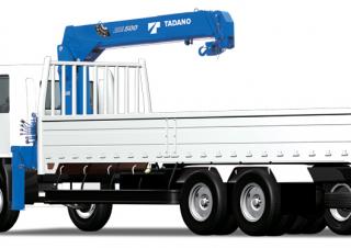 हाइड्रोलिक लोडिंग क्रेन Tadano TM-ZE505HS
