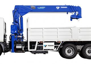 हाइड्रोलिक लोडिंग क्रेन Tadano TM-ZT1005H