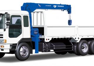 हाइड्रोलिक लोडिंग क्रेन Tadano TM-ZT825