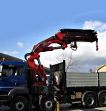 हाइड्रोलिक लोडिंग क्रेन Amco Veba VR85-2 S 