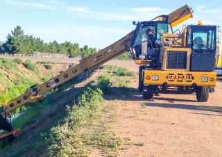 टेलीस्कोपिक एक्सकेवेटर Gradall XL 4100 V