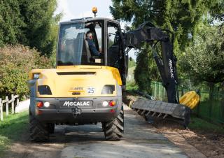 व्हील एक्सकेवेटर Mecalac 12 MTX