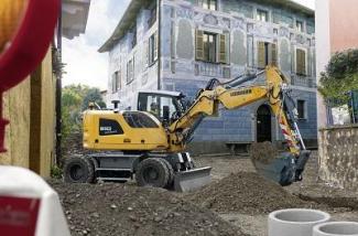 व्हील एक्सकेवेटर Liebherr A 910 Compact Litronic