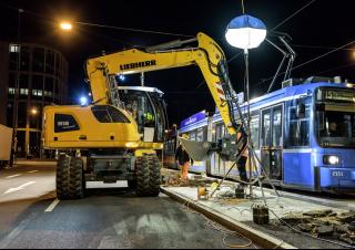 व्हील एक्सकेवेटर Liebherr A 918 Compact Litronic