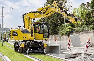 व्हील एक्सकेवेटर Liebherr A 922 Rail Litronic