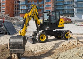 व्हील एक्सकेवेटर Yanmar B 110 PB