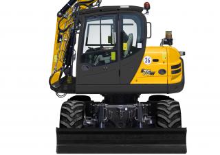 व्हील एक्सकेवेटर Yanmar B 75 2PB