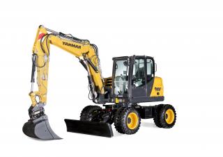 व्हील एक्सकेवेटर Yanmar B 95 2PB