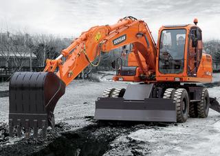 व्हील एक्सकेवेटर Doosan DX 140 W